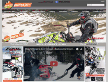 Tablet Screenshot of mountainskillz.com